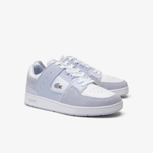 Sneakers Court Cage Femme En Cuir | Lacoste Outlet