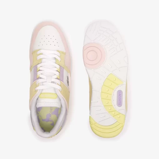 Sneakers Court Cage Femme En Cuir | Lacoste Store