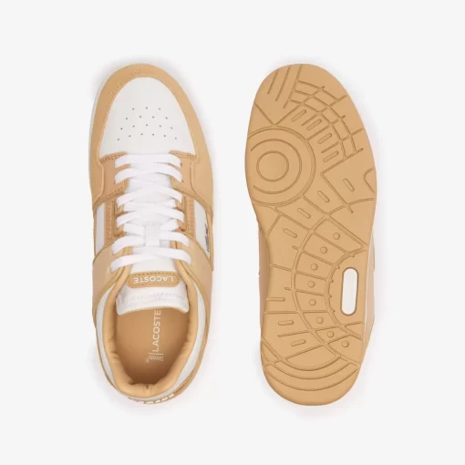 Sneakers Court Cage Femme En Cuir | Lacoste Best