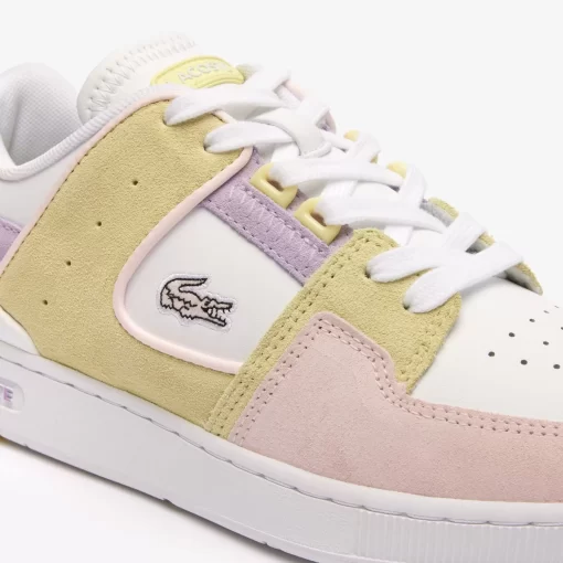 Sneakers Court Cage Femme En Cuir | Lacoste Store