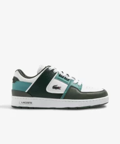 Sneakers Court Cage Femme En Cuir Et Synthetique | Lacoste Shop