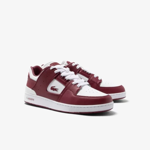 Sneakers Court Cage Femme En Cuir Et Synthetique | Lacoste Outlet