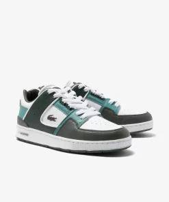 Sneakers Court Cage Femme En Cuir Et Synthetique | Lacoste Shop