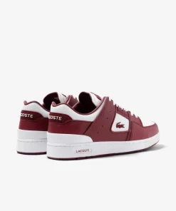 Sneakers Court Cage Femme En Cuir Et Synthetique | Lacoste Outlet