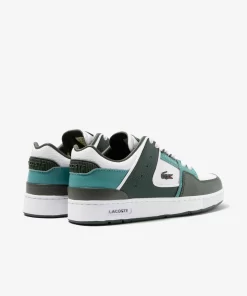 Sneakers Court Cage Femme En Cuir Et Synthetique | Lacoste Shop