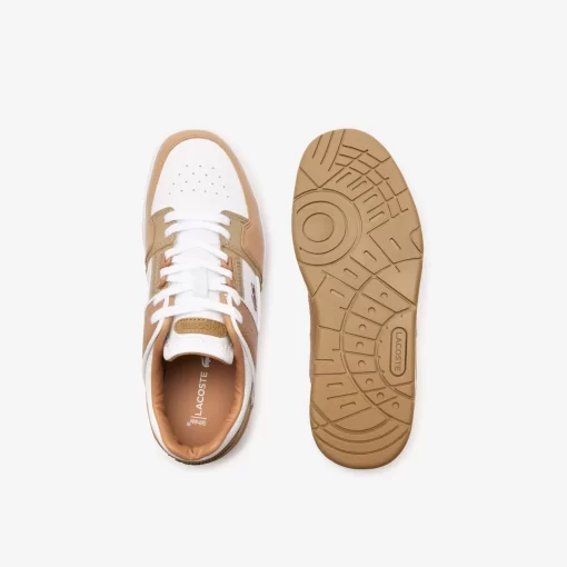 Sneakers Court Cage Femme En Cuir Et Synthetique | Lacoste Cheap