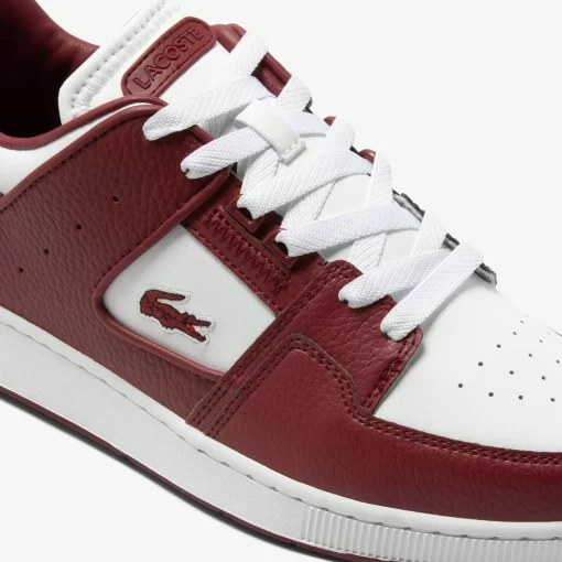 Sneakers Court Cage Femme En Cuir Et Synthetique | Lacoste Outlet