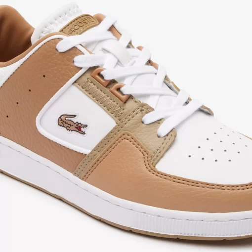 Sneakers Court Cage Femme En Cuir Et Synthetique | Lacoste Cheap