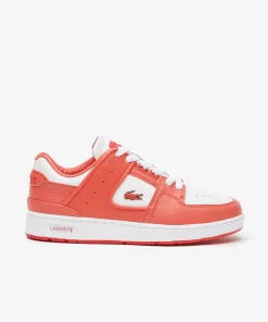 Sneakers Court Cage Femme En Cuir | Lacoste Fashion