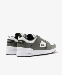 Sneakers Court Cage Homme En Cuir Avec Oeillets | Lacoste Flash Sale