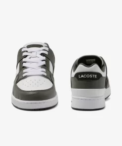 Sneakers Court Cage Homme En Cuir Avec Oeillets | Lacoste Flash Sale