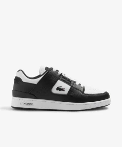 Sneakers Court Cage Homme En Cuir Tons Contrastes | Lacoste Outlet