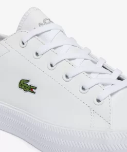 Sneakers Gripshot Bl Femme En Cuir Et Synthetique | Lacoste Discount