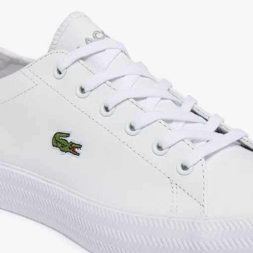 Sneakers Gripshot Bl Femme En Cuir Et Synthetique | Lacoste Discount