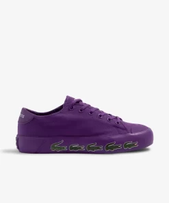 Sneakers Gripshot Femme En Textile | Lacoste Clearance