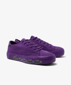 Sneakers Gripshot Femme En Textile | Lacoste Clearance