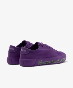 Sneakers Gripshot Femme En Textile | Lacoste Clearance