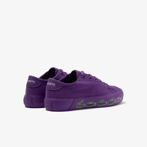 Sneakers Gripshot Femme En Textile | Lacoste Clearance