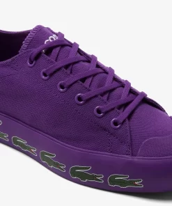 Sneakers Gripshot Femme En Textile | Lacoste Clearance