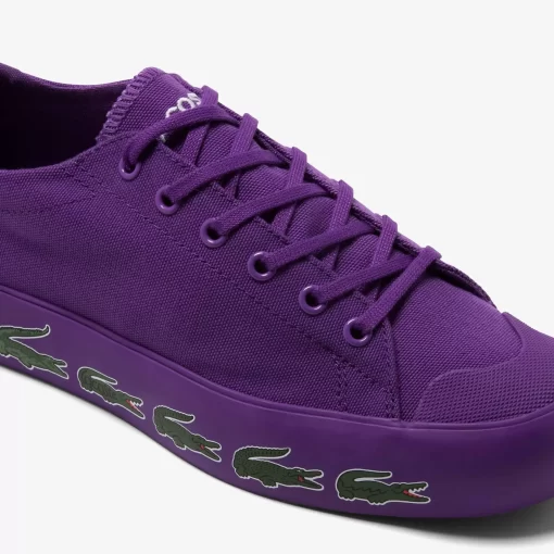 Sneakers Gripshot Femme En Textile | Lacoste Clearance