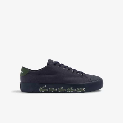 Sneakers Gripshot Homme En Textile | Lacoste Fashion