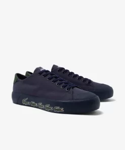 Sneakers Gripshot Homme En Textile | Lacoste Fashion