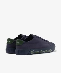 Sneakers Gripshot Homme En Textile | Lacoste Fashion