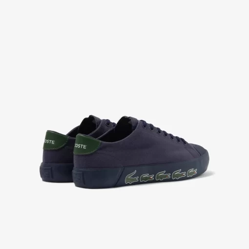 Sneakers Gripshot Homme En Textile | Lacoste Fashion