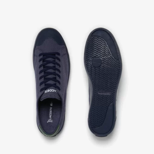 Sneakers Gripshot Homme En Textile | Lacoste Fashion