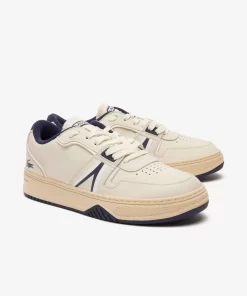 Sneakers L001 Homme En Cuir Avec Oeillets | Lacoste Online