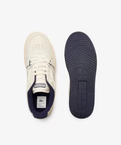 Sneakers L001 Homme En Cuir Avec Oeillets | Lacoste Online