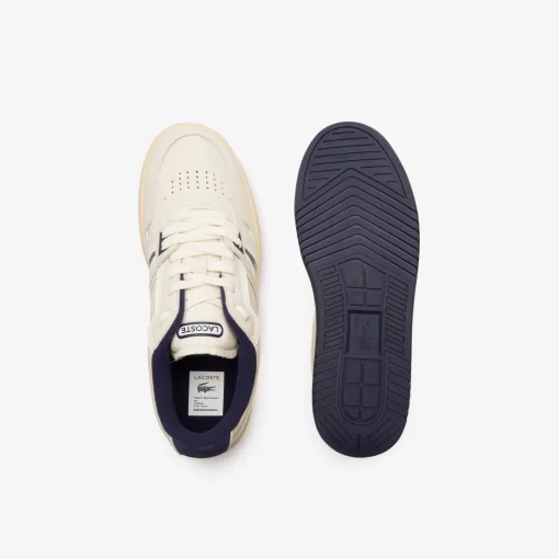 Sneakers L001 Homme En Cuir Avec Oeillets | Lacoste Online