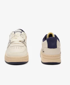 Sneakers L001 Homme En Cuir Avec Oeillets | Lacoste Online