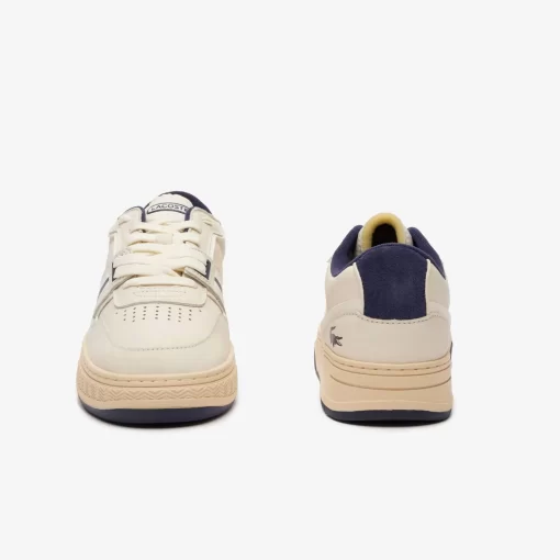 Sneakers L001 Homme En Cuir Avec Oeillets | Lacoste Online