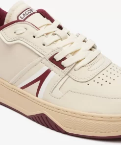 Sneakers L001 Homme En Cuir Avec Oeillets | Lacoste Best