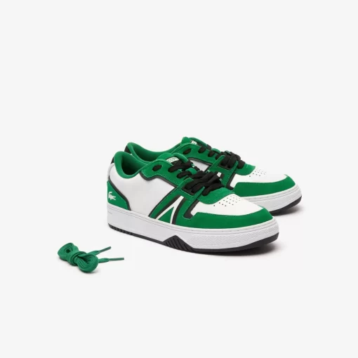 Sneakers L001 Homme En Cuir Enduit | Lacoste Cheap