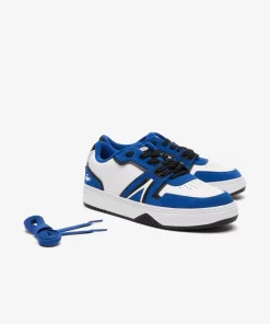 Sneakers L001 Homme En Cuir Enduit | Lacoste Shop