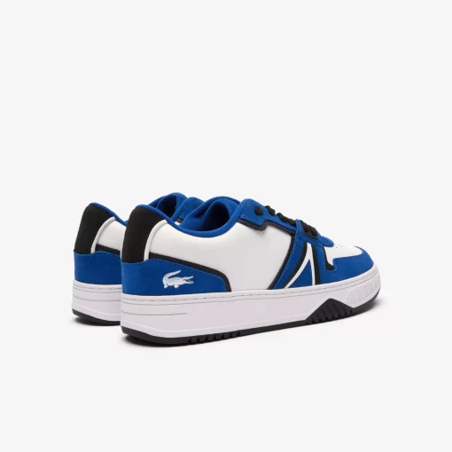 Sneakers L001 Homme En Cuir Enduit | Lacoste Shop