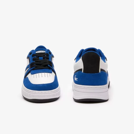 Sneakers L001 Homme En Cuir Enduit | Lacoste Shop