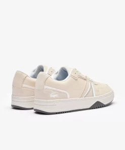 Sneakers L001 Homme En Cuir Et Cuir Velours | Lacoste Online