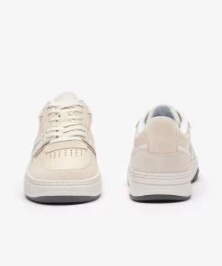 Sneakers L001 Homme En Cuir Et Cuir Velours | Lacoste Online