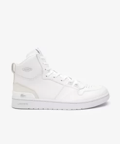 Sneakers L001 Mid Homme Avec Logo En Relief | Lacoste Discount