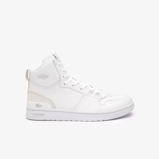 Sneakers L001 Mid Homme Avec Logo En Relief | Lacoste Discount