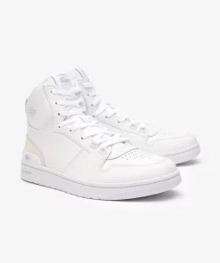 Sneakers L001 Mid Homme Avec Logo En Relief | Lacoste Discount