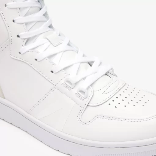 Sneakers L001 Mid Homme Avec Logo En Relief | Lacoste Discount