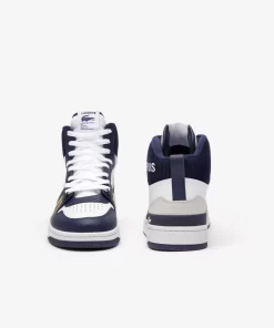 Sneakers L001 Mid Homme En Cuir | Lacoste Discount