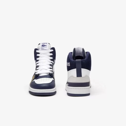 Sneakers L001 Mid Homme En Cuir | Lacoste Discount