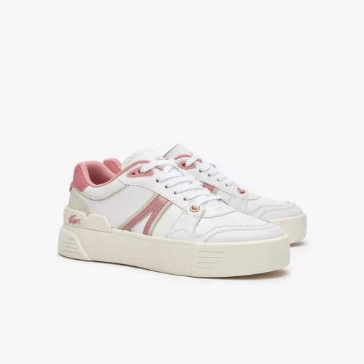 Sneakers L002 Evo Femme En Cuir | Lacoste Discount