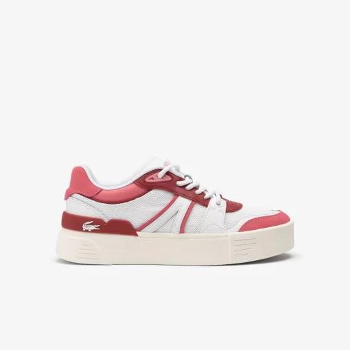 Sneakers L002 Evo Femme En Cuir Et Mesh | Lacoste Outlet