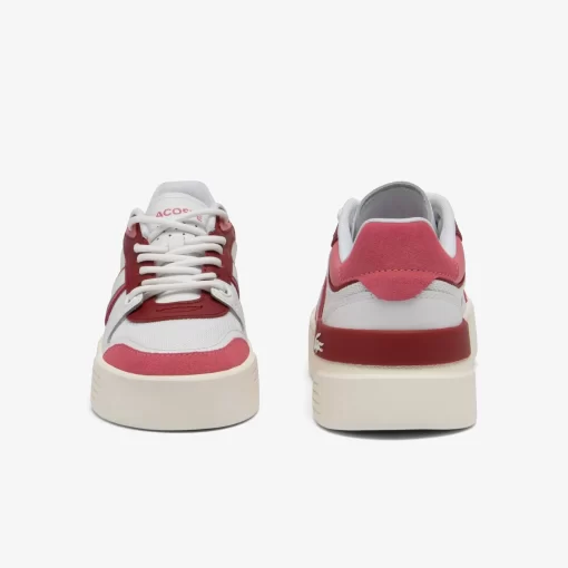 Sneakers L002 Evo Femme En Cuir Et Mesh | Lacoste Outlet